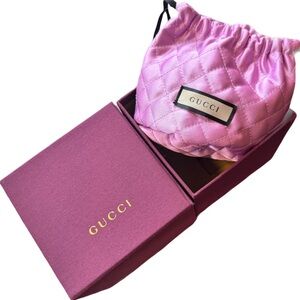 Gucci jewelry box + dust pouch